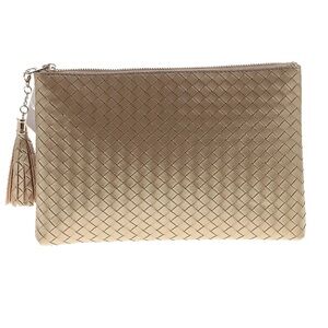 Virginia Wolf Mini Woven Curateur Clutch